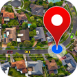 プログラムのアイコン：Live Earth Map: GPS Navig…