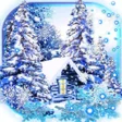 Ikon program: Winter Snow live wallpape…