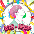 BTS Glitter Coloring Book