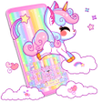 Programikonen: Rainbow Unicorn Keyboard