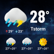Icon of program: Live Weather: Radar Fore…