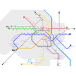 プログラムのアイコン：Delhi metro stations