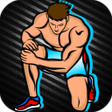 Legs pain relief exercises icon