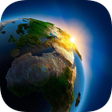 Иконка программы: 3D Rotating Earth Live Wa…