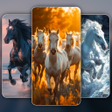 Иконка программы: Horse Wallpaper 4K - HD