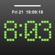 Ikon program: Home screen clock - widge…
