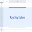 Icoon van programma: Google Sheets Row Highlig…