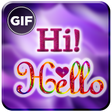 プログラムのアイコン：Hi Hello Gif Collection
