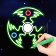 プログラムのアイコン：Magic Glow Art: Finger Sp…