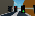 Icon of program: traffic light and cities …