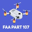 프로그램 아이콘: Part 107 FAA  practice te…