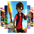 Programikonen: Zak storm Art Wallpaper