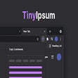 Icon of program: TinyIpsum