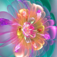 Ikon program: Flower Paint : Color by N…