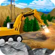 Heavy Excavator Stone Driller Simulator