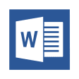 أيقونة البرنامج: Microsoft Word 2010