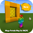 Ikona programu: Mega Portals Map for MCPE