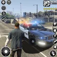 プログラムのアイコン：Police Car Chase Thief Ga…