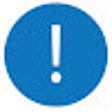 Icoon van programma: Colored Exclamation Mark …