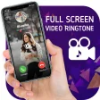 Full Screen Video Ringtone For Incoming Call