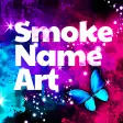 Smoke Name Art - Text on Photo