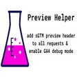 sGTM - add X-Gtm-Server-Preview Header