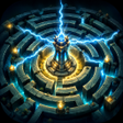 رمز البرنامج: Dans Labyrinth: Tower Def…