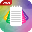 プログラムのアイコン：Notepad - Color note taki…