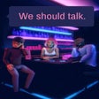 Programın simgesi: We should talk.