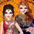 Programın simgesi: Indian Wedding: DressUp G…