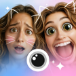 أيقونة البرنامج: Funny Face Camera: Snap F…
