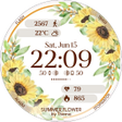 プログラムのアイコン：Summer Flower Watch Face