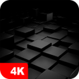 程序图标：Black Wallpapers 4K Dark
