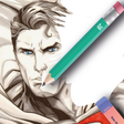 Programikonen: How to draw superheroes