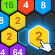 Programikonen: Merge puzzle-Hexa