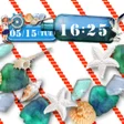 程序图标：Blue Marina Wallpaper The…