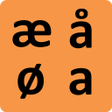 プログラムのアイコン：Danish alphabet for old p…
