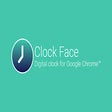 Clock Face: Digital clock for new tab page icon