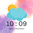 أيقونة البرنامج: Weather Widget Galaxy S8 …