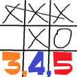 프로그램 아이콘: Tic-tac-toe 3-4-5
