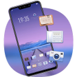 Programikonen: Purple nature theme for g…