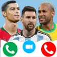 Ikona programu: Messi ronaldo neymar call…
