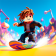 프로그램 아이콘: Obby Snowboard Parkour Ra…