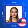 ไอคอนของโปรแกรม: Green Card Visa Photo Mak…