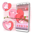 程序图标：Love Heart Pink Launcher …
