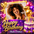 プログラムのアイコン：Happy Birthday Photo Fram…