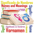 Programın simgesi: Names and Meanings