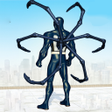 程序图标：Spider Rope Hero: Black S…