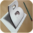 Ícone do programa: How to Draw 3D - 3D shape…