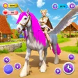 Unicorn Horse Stable Care Game